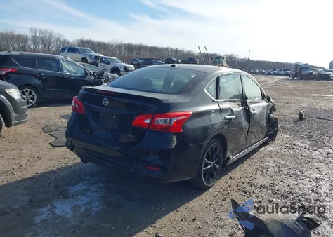 2018 Nissan Sentra Sr z USA, uszkodzony, nr VIN 3N1AB7AP0JY233714